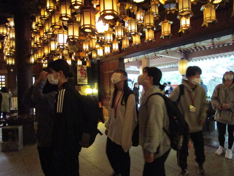 霊山寺の天井