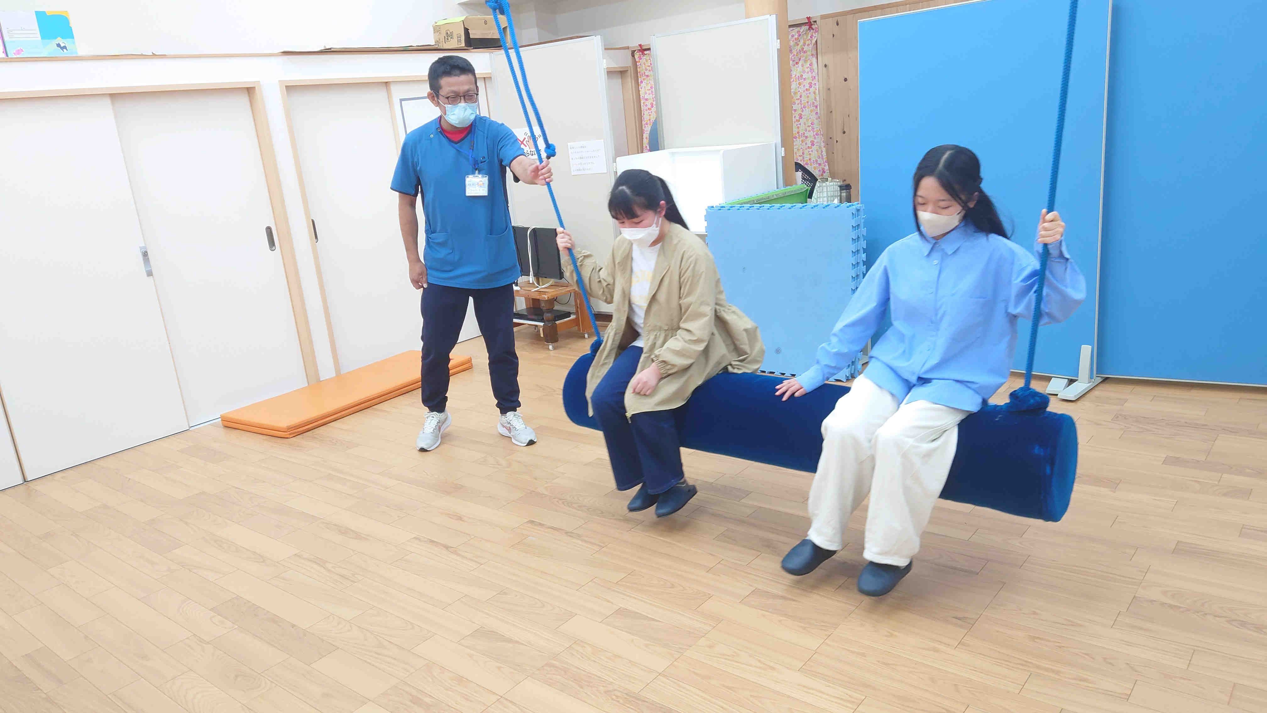 施設見学風景