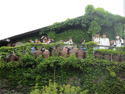 登り窯で
