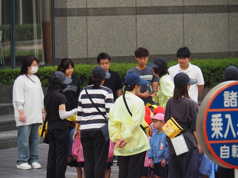 地震津波避難訓練2