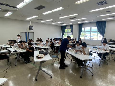 牟岐町での試作・交流会2