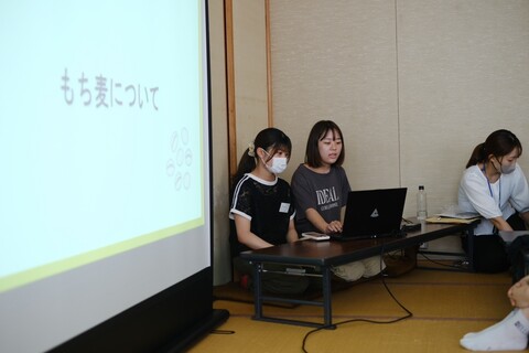 プレゼン③：もち麦とモリンガのはたらき