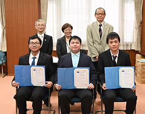 2025前期交換留学生修了式