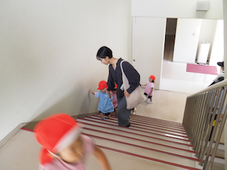 津波避難訓練のサポート