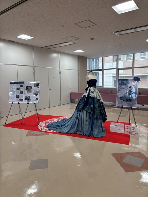 14_展示(藍のドレス) 14_展示(藍のドレス)