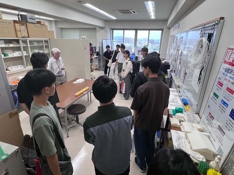 ３Dプリンター見学
