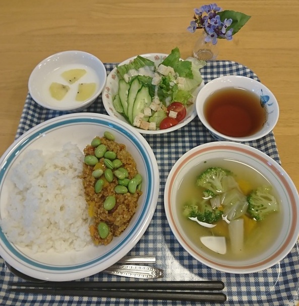 .野菜カレー