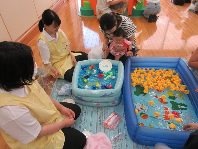 アヒルすくい