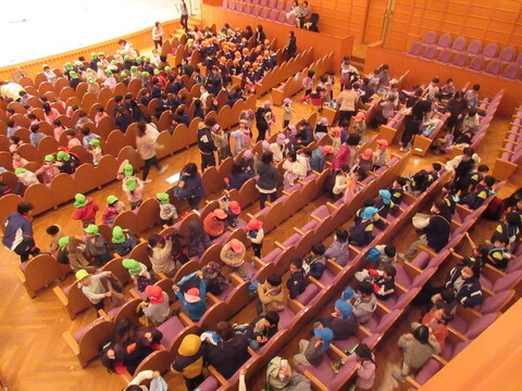 会場内