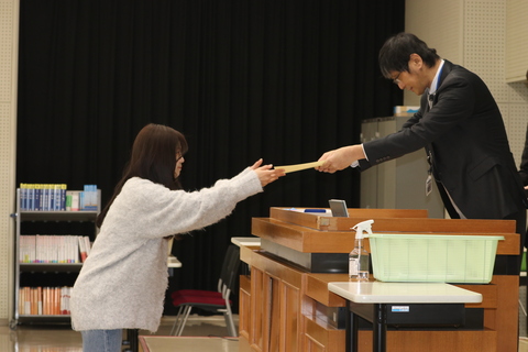 表彰式の様子１