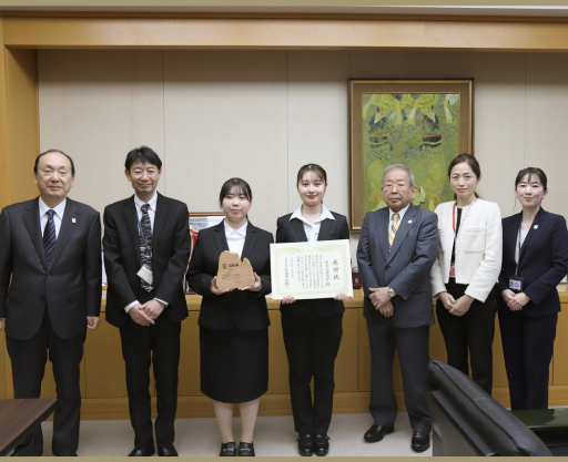 令和５年度とくしま農山漁村応援し隊事業感謝状贈呈