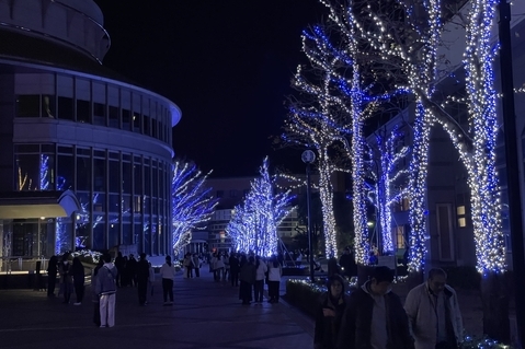 徳島キャンパスイルミネーション点灯式6