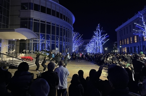 徳島キャンパスイルミネーション点灯式5