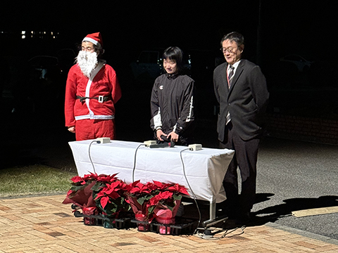 香川キャンパスイルミネーション点灯式3