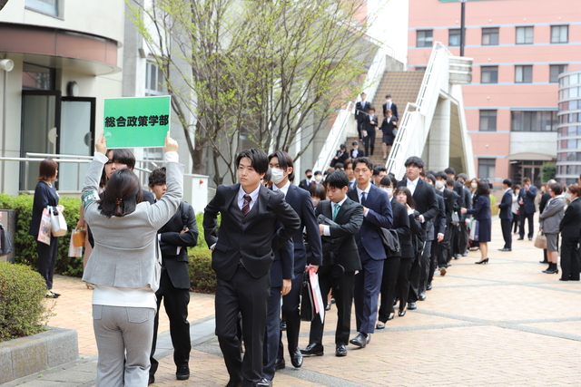 【徳島キャンパス】入学式の様子4