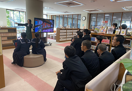 図書館見学