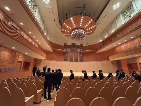 むらさきホール見学