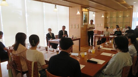 学生生活に関する学長との懇談会②