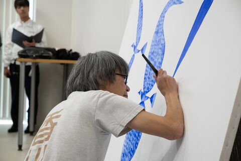 山口一郎さんライブペイント