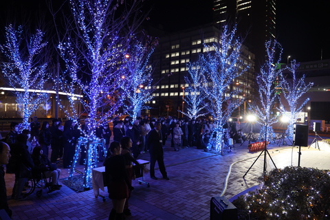 イルミネーション点灯式①