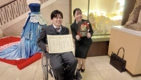 学生との写真 学生との写真