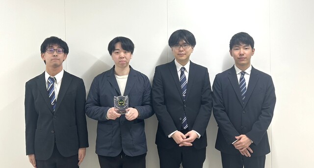 データ解析コンペティションで優秀賞を受賞【工学研究科】 
