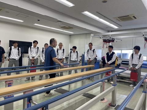 理学療法学科施設見学