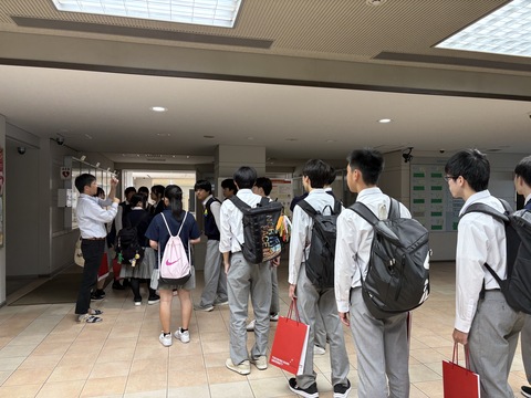 薬学施設見学