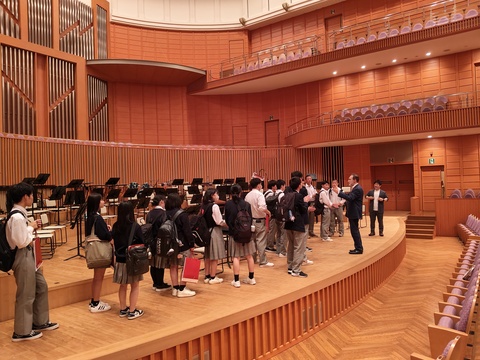 むらさきホール内見学